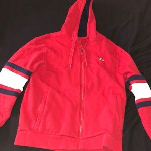 Lacoste Zip Up Hoodie